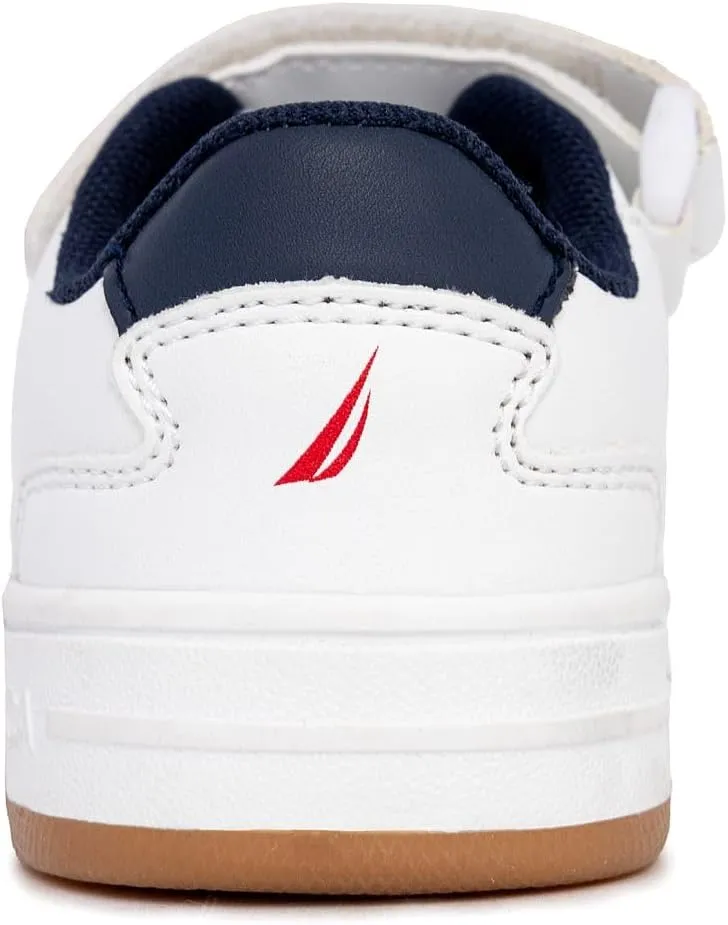 Nautica Kids Adjustable Strap Shoes | Comfortable Casual Sneakers for Boys and Girls, Toddlers & Little Kids