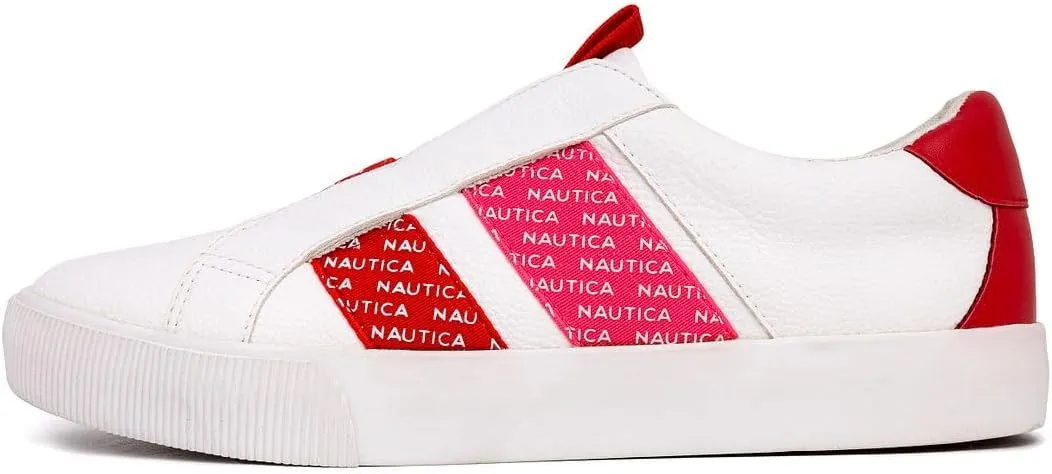 Nautica Women's Slip-On Shoes: Fashionable and Comfortable Sneakers with Casual Elegance