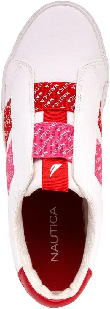 Nautica Women's Slip-On Shoes: Fashionable and Comfortable Sneakers with Casual Elegance