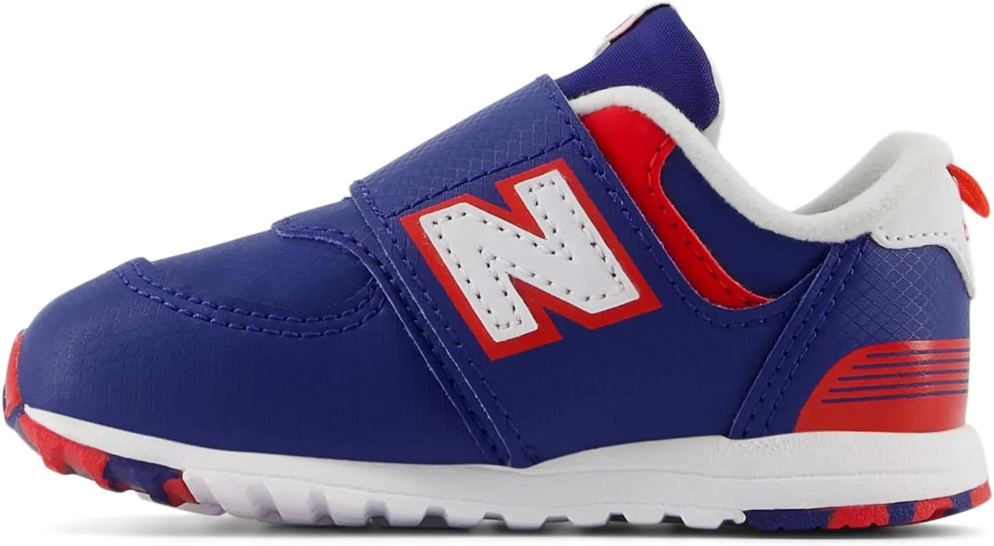 New Balance Kids' 574 V1 New-B Hook and Loop Sneaker