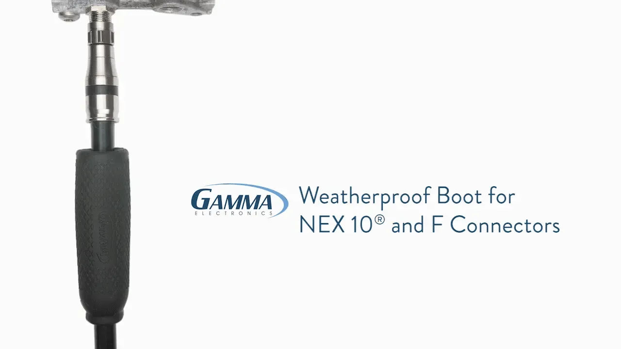 NEX10® & F Connector RF Weatherproof Boot