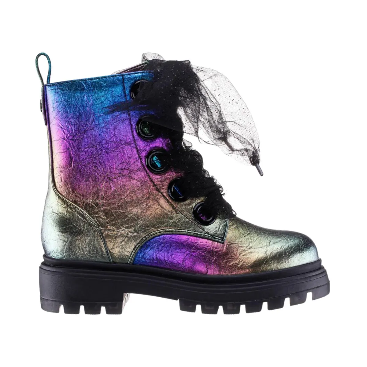 Nina Girl's Chassy Crinkle Metallic
