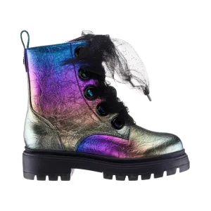 Nina Girl's Chassy Crinkle Metallic