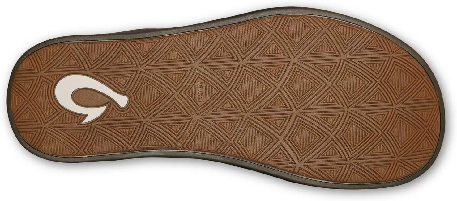OLUKAI Maha Men's Beach Sandal, Water-Friendly Shoe, All-Day Wear & Ultra-Soft Comfort Fit
