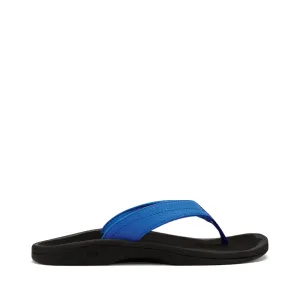 OluKai Women's Ohana Thong Sandal in Blossom/Lava Rock