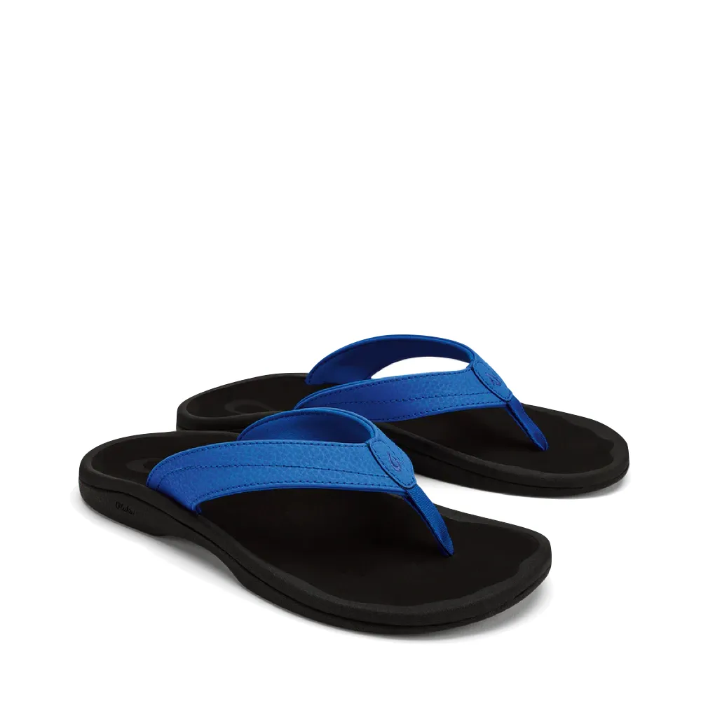 OluKai Women's Ohana Thong Sandal in Blossom/Lava Rock