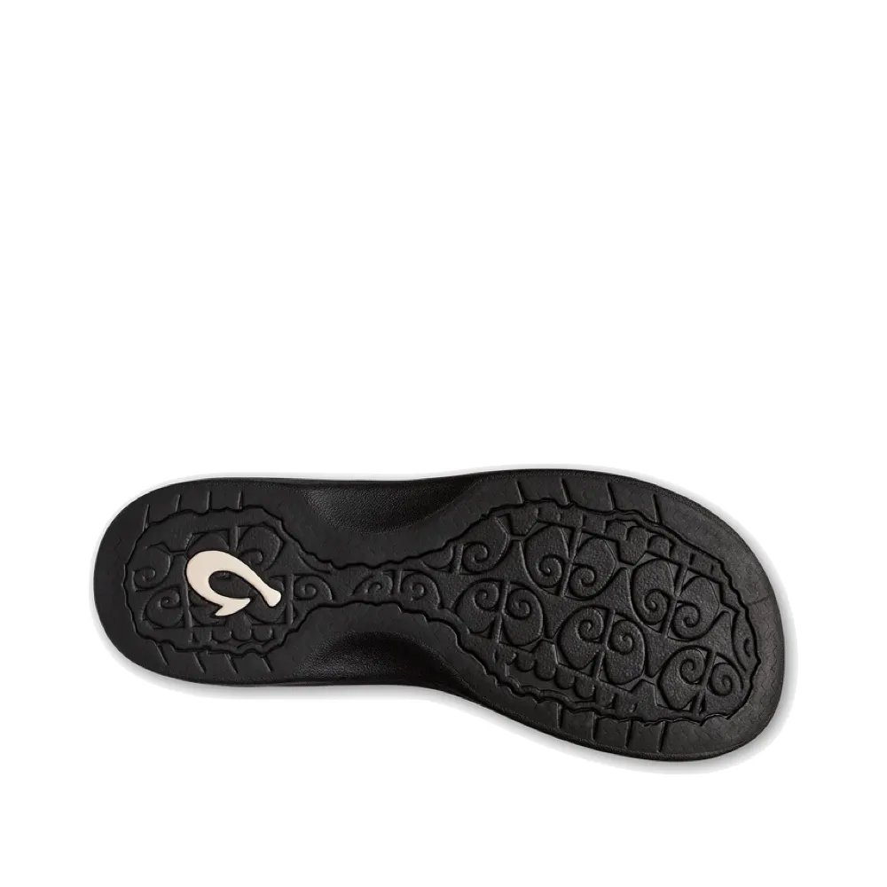 OluKai Women's Ohana Thong Sandal in Blossom/Lava Rock