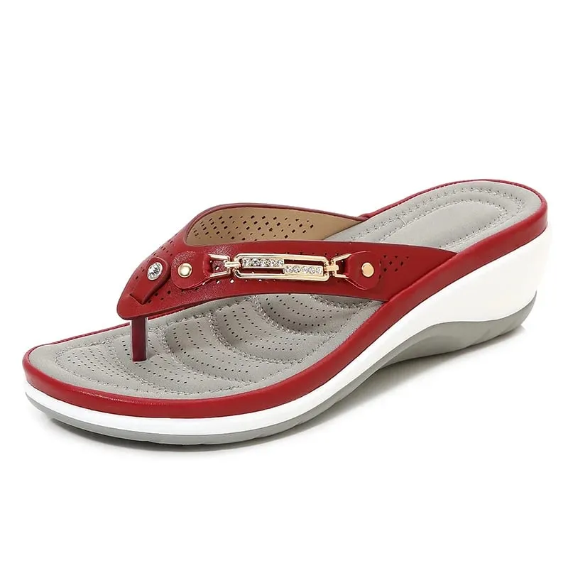 Orthopedic Women's Arch Support Soft Cushion Flip Flops Thong Sandals Slippers
