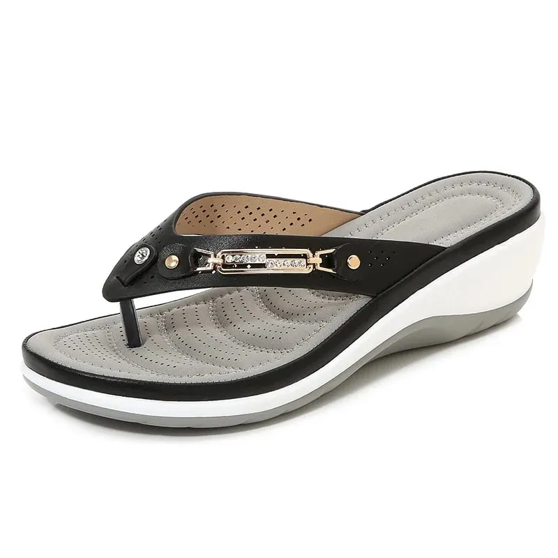 Orthopedic Women's Arch Support Soft Cushion Flip Flops Thong Sandals Slippers