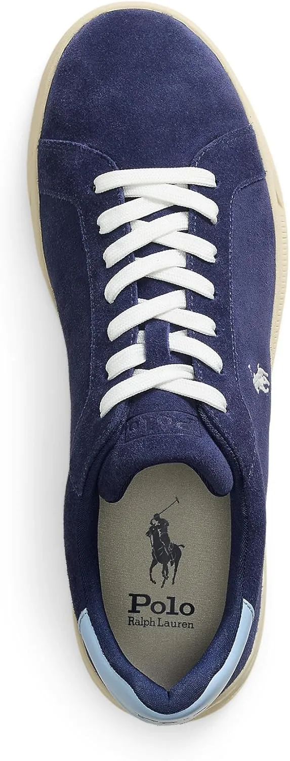 POLO RALPH LAUREN Men's Heritage Court II Suede Sneaker