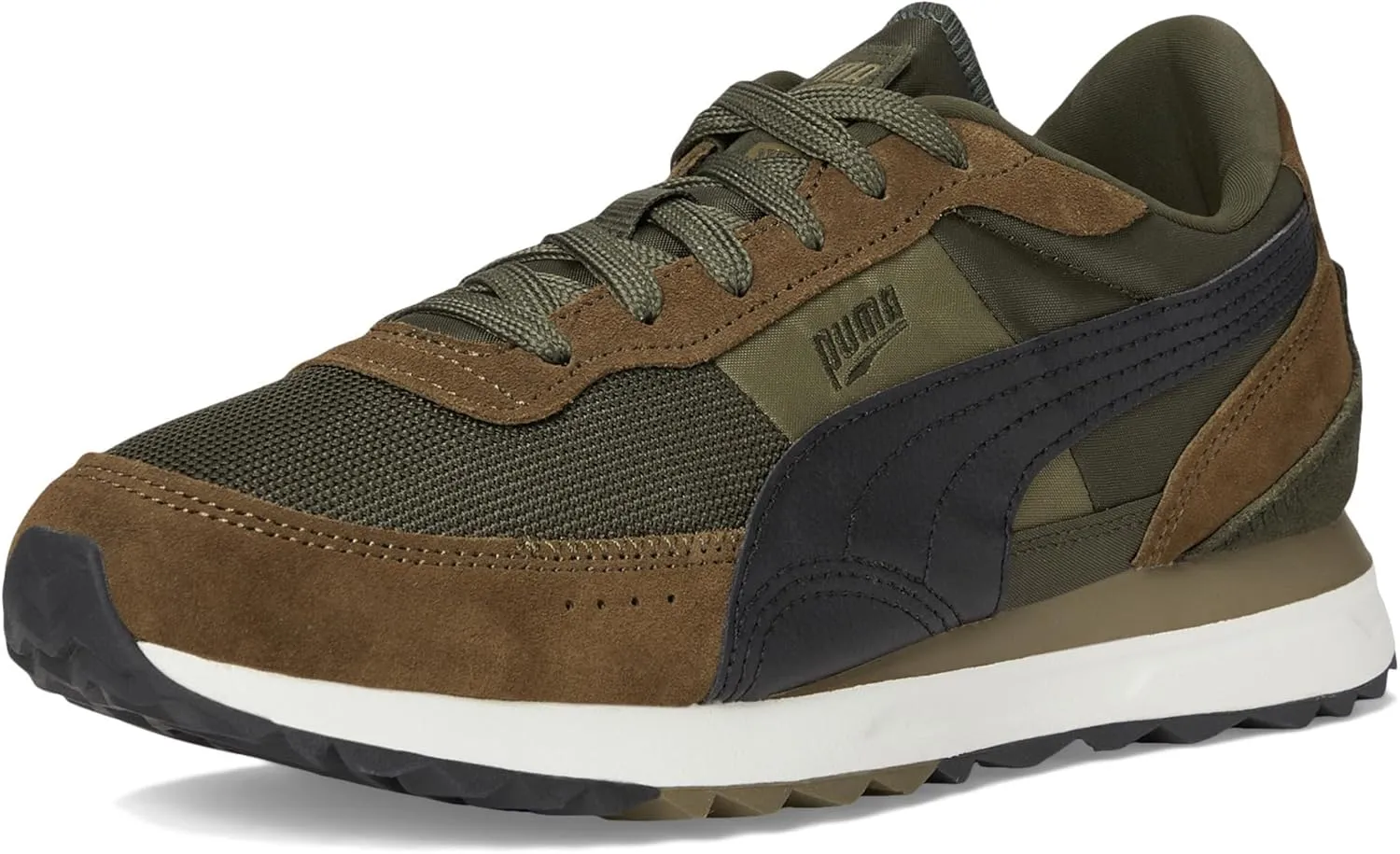PUMA Men's Road Rider Suede Sneaker
