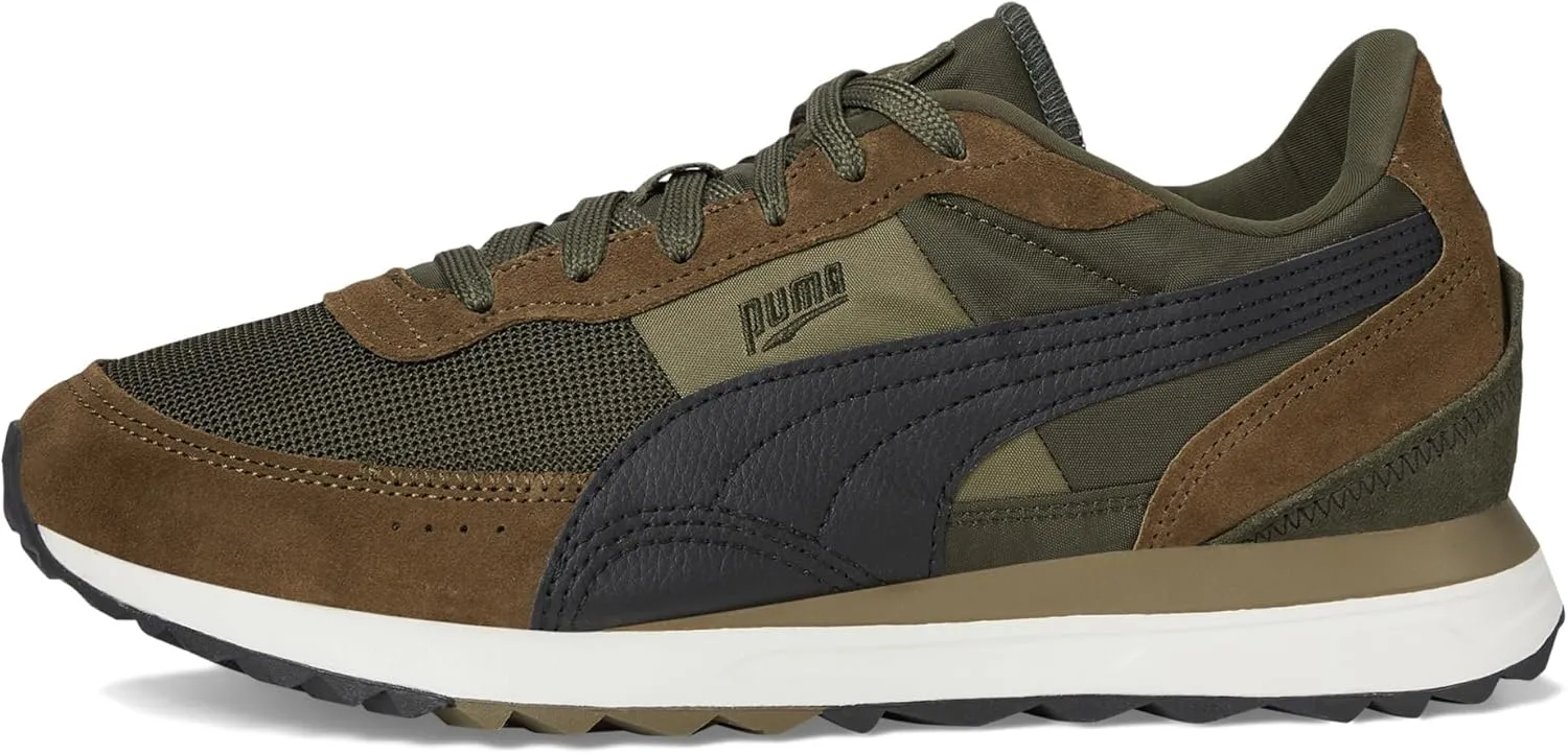 PUMA Men's Road Rider Suede Sneaker