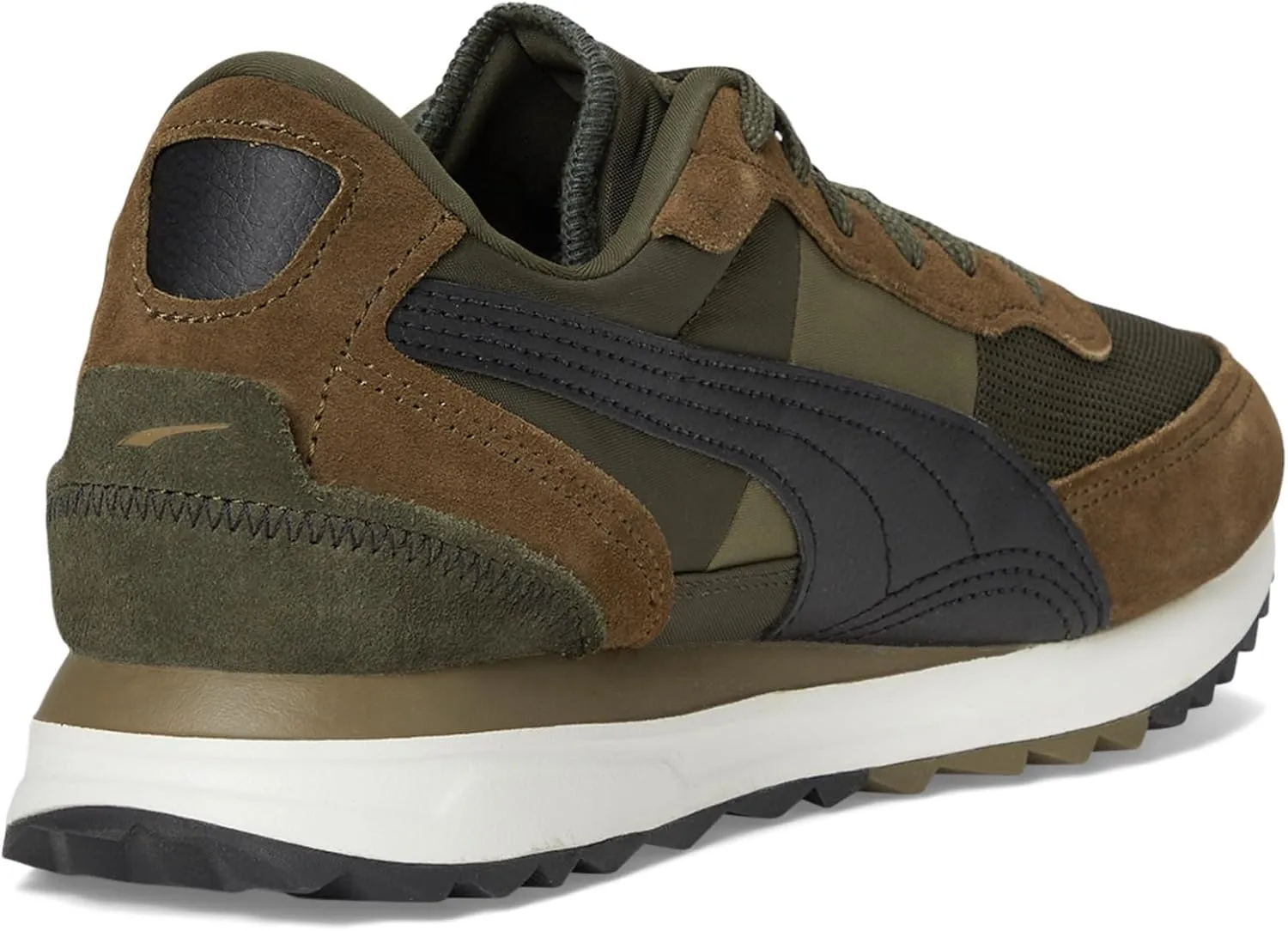 PUMA Men's Road Rider Suede Sneaker
