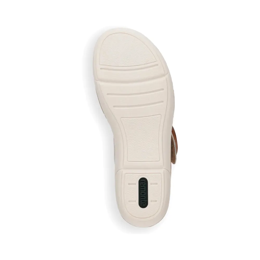 Remonte Women's Jocelyn 53 Sandal in Clif/Muschel