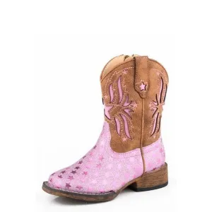 Roper Toddler Starlet Glitter Zip