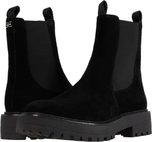 Sam Edelman Laguna Weatherproof Boot Black Suede 7 W