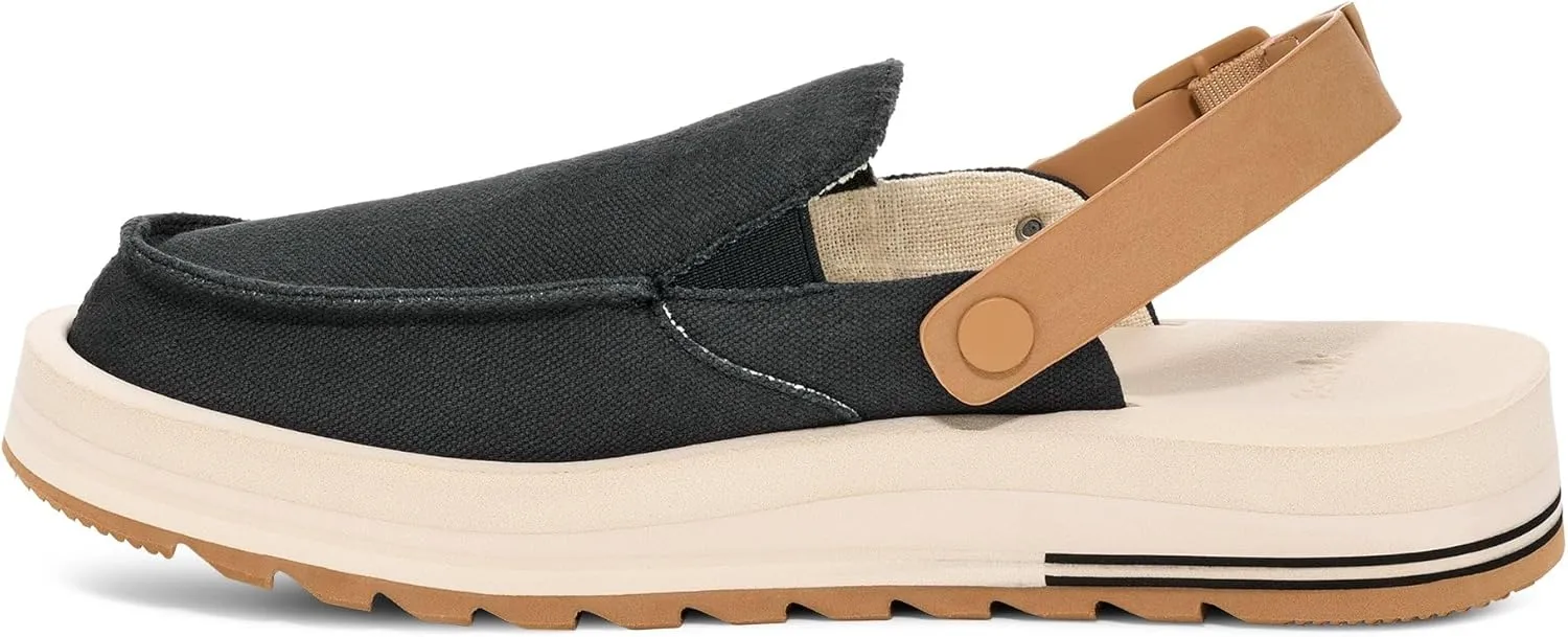Sanuk Womens Donna Mesa Mule | Womens Shoes | Slip On Shoes for Women | Women's Slip-on Loafers | Memory Foam Footbed
