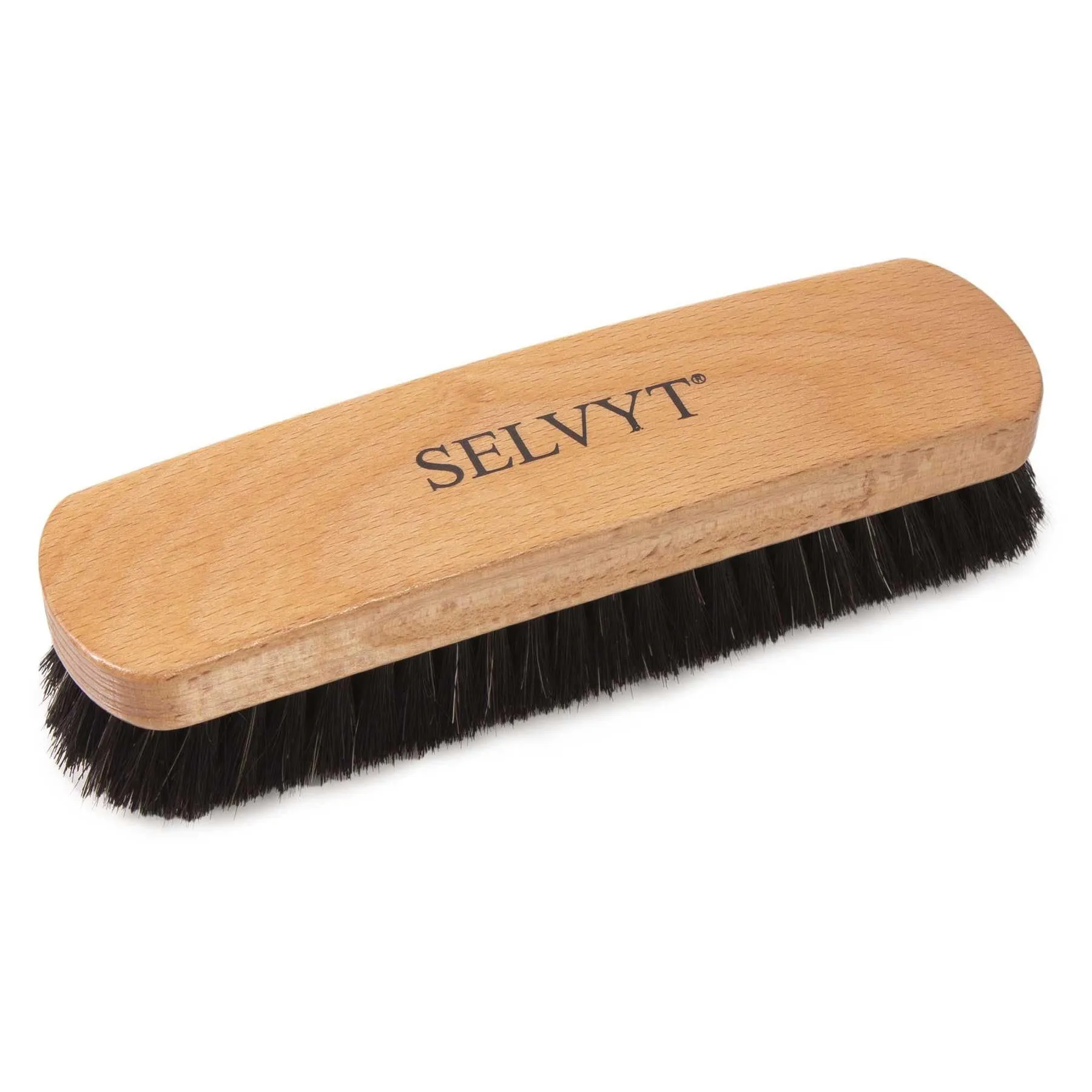 Selvyt Beechwood Horsehair Buffing Brushes