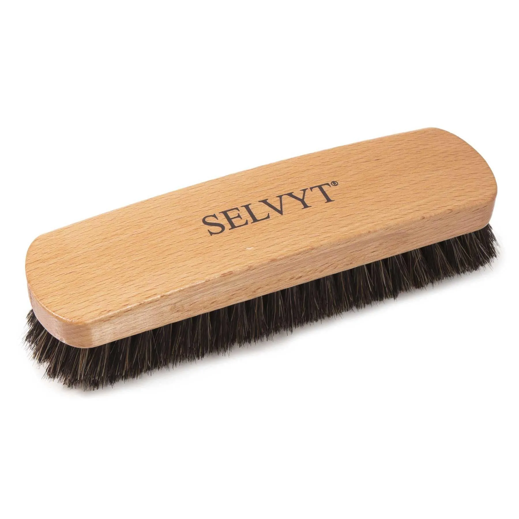 Selvyt Beechwood Horsehair Buffing Brushes