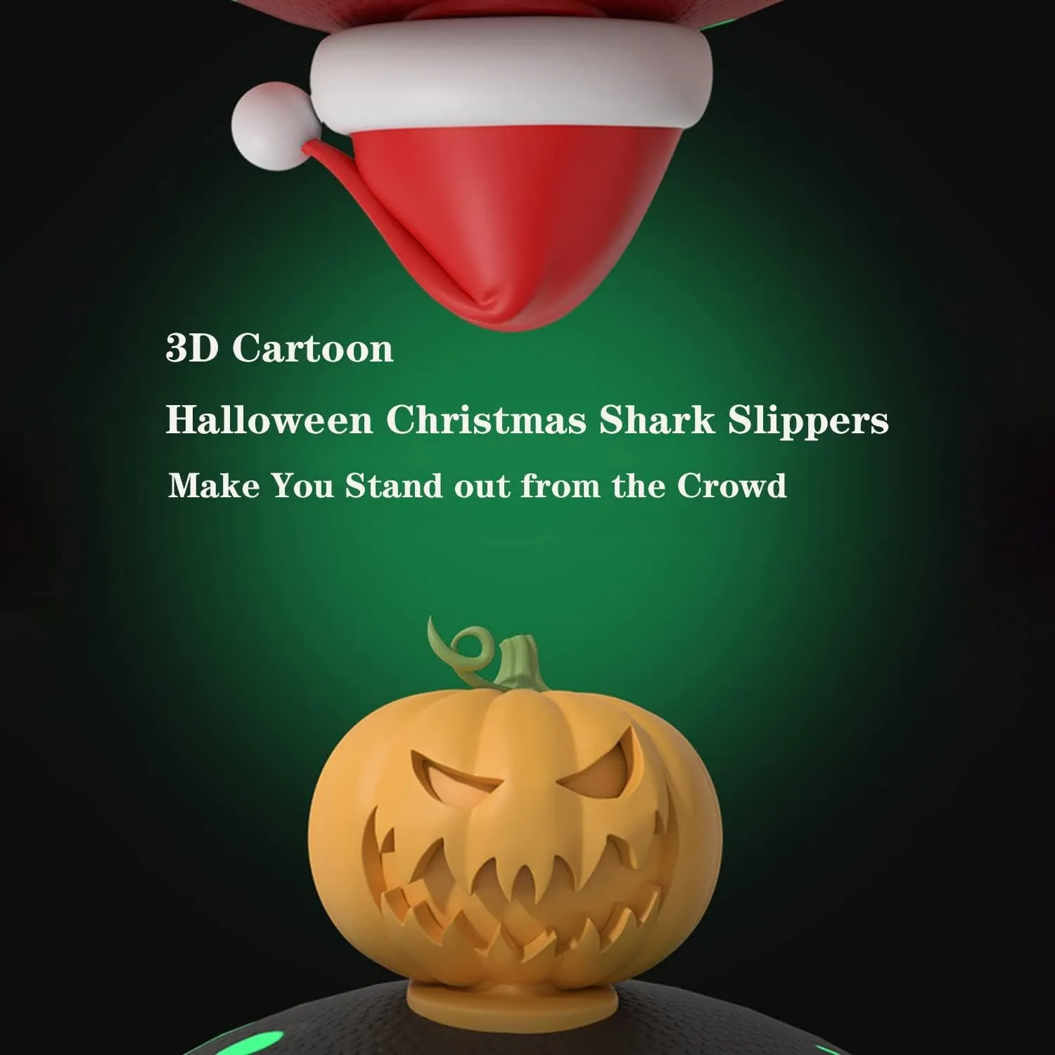 Shark Slides for Men and Women, Cloud Fun Animal Slipper for Adult, Cozy Non-Slip Shark Sandals for Bathroom, Outdoor