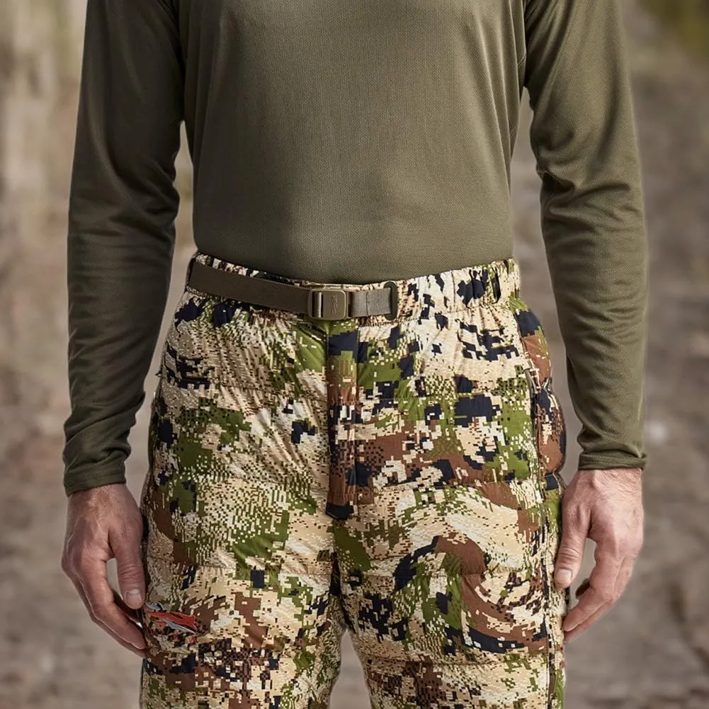 SITKA Gear Men's Kelvin Lite Down 3/4 Camo Insulated Warm Packable Hunting Pants