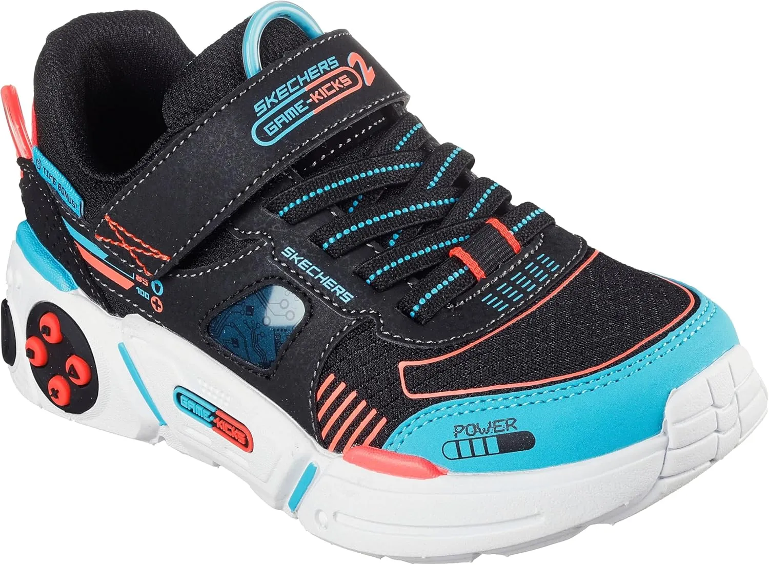 Skechers Unisex-Child Gametronix 2.0 Sneaker