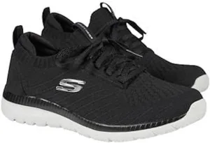 Skechers Women's Bountiful Memory Foam Sneaker Shoes (Black, us_Footwear_Size_System, Adult, Women, Numeric, Medium, Numeric_9)