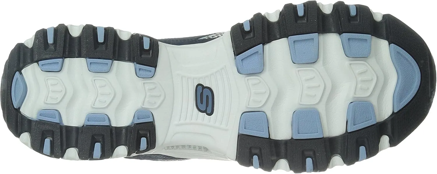 Skechers Women's D'Lites-Life Saver Memory Foam Lace-up Sneaker