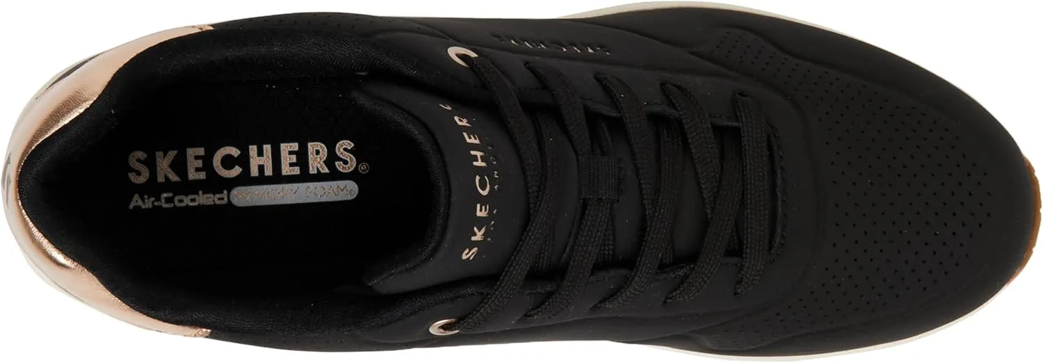 Skechers Women's Uno Wedge-Hi Steps Sneaker
