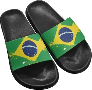 Slippers for Women Men EVA Non Slip Quick Drying Sandal Fashion Breathable House Travel for Horse Racing Festival Slides Size 5-12.5 White Sole