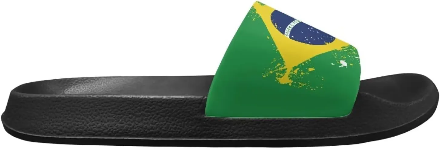 Slippers for Women Men EVA Non Slip Quick Drying Sandal Fashion Breathable House Travel for Horse Racing Festival Slides Size 5-12.5 White Sole