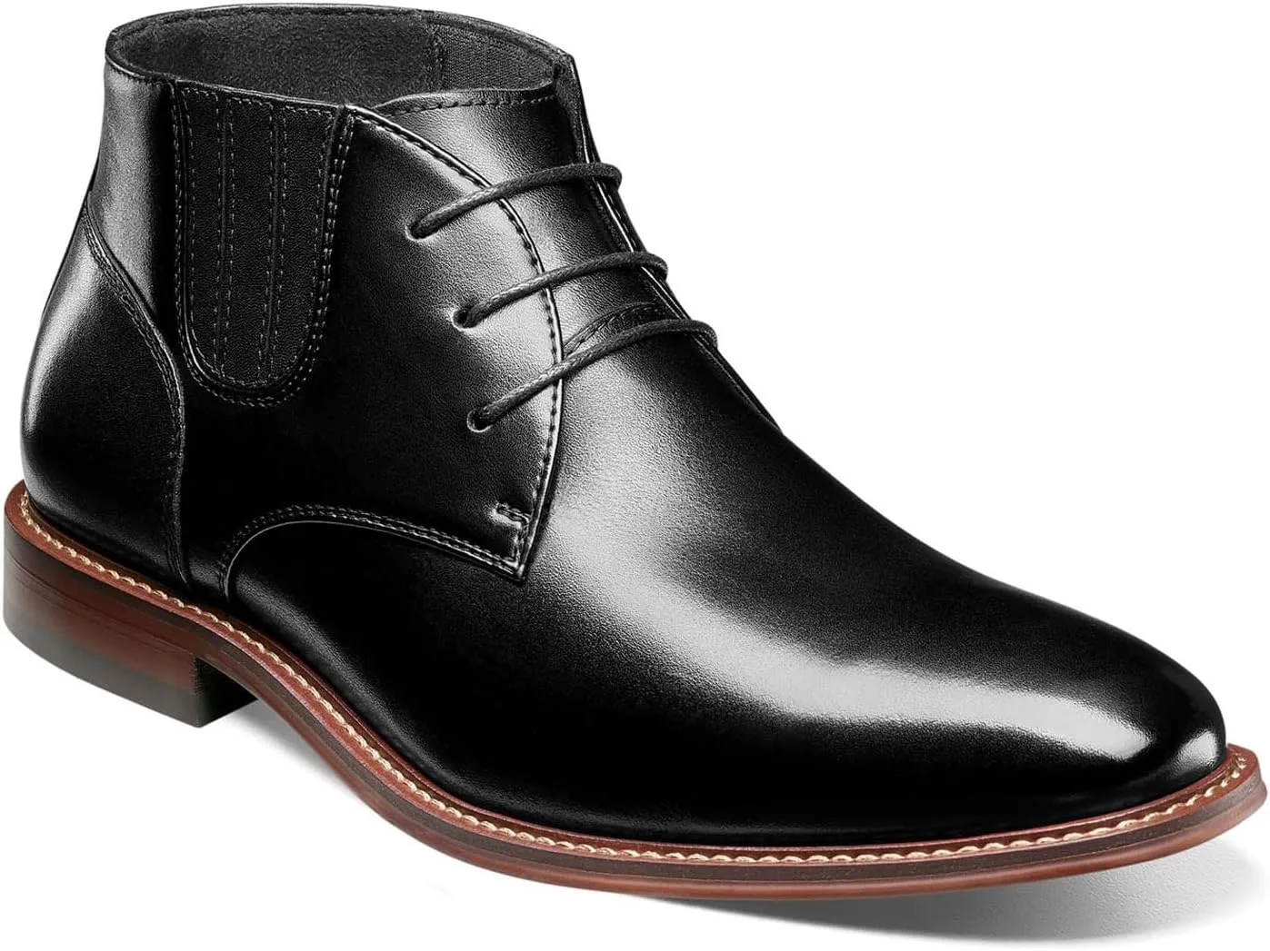 STACY ADAMS Women's Maxwell Plain Toe Demi Boot Chukka