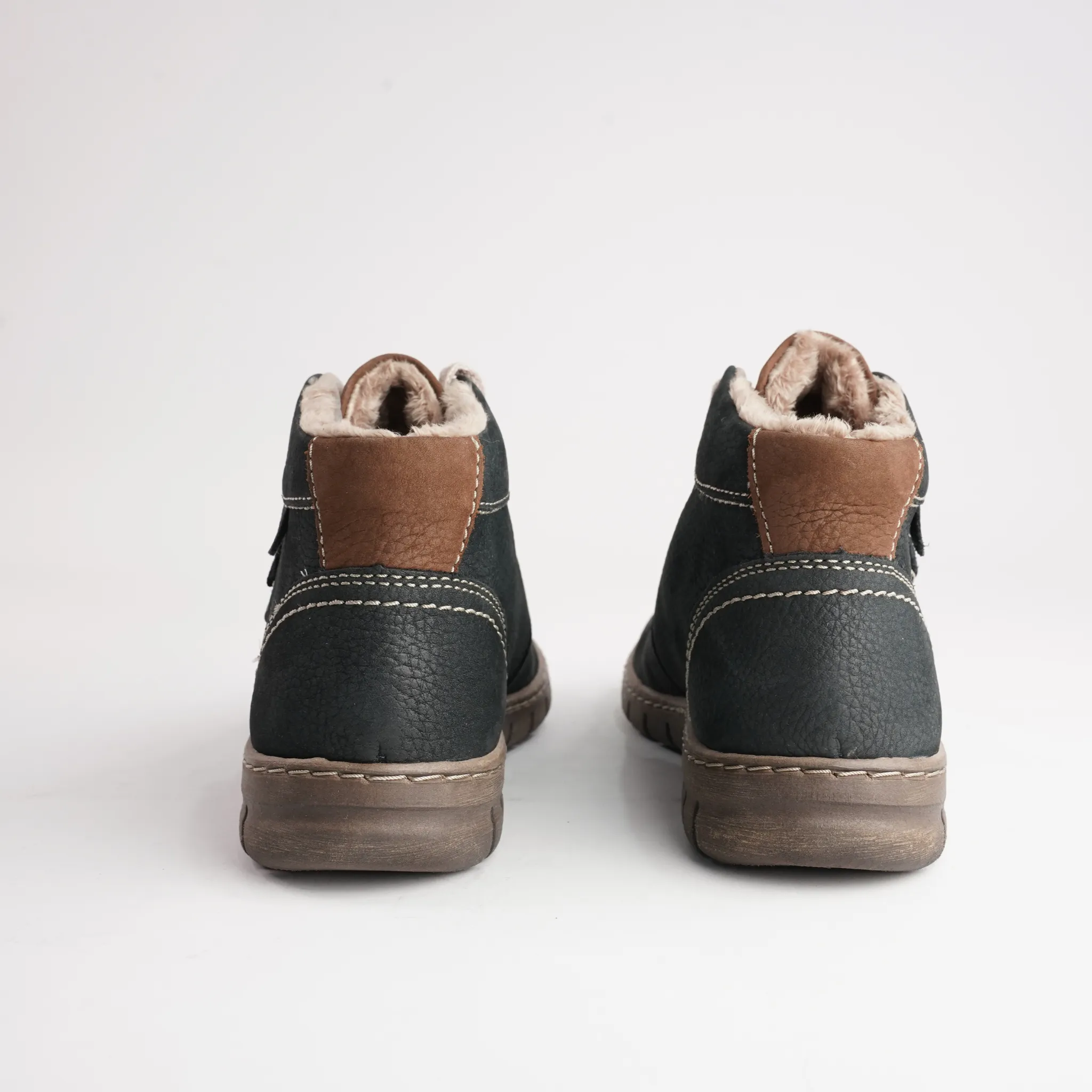Steffi 53 Ocean Leather Ankle Boots