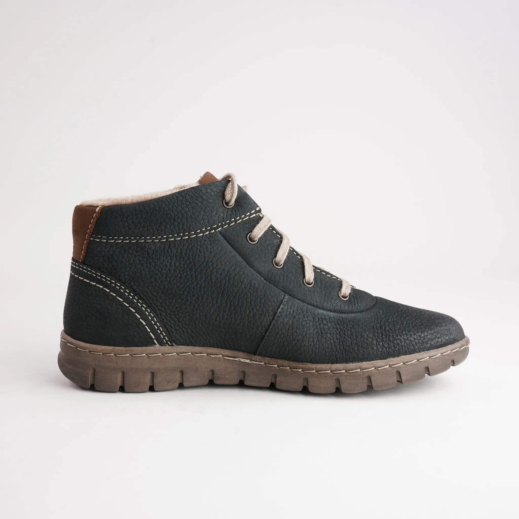 Steffi 53 Ocean Leather Ankle Boots