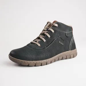 Steffi 53 Ocean Leather Ankle Boots