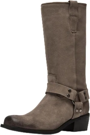 Steve Madden Women's Ruskin Motorcycle Boot