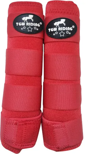 TGW RIDING Horse Sports Medicine Boots Horse Sport Boots Horse Leg Wraps One Pair