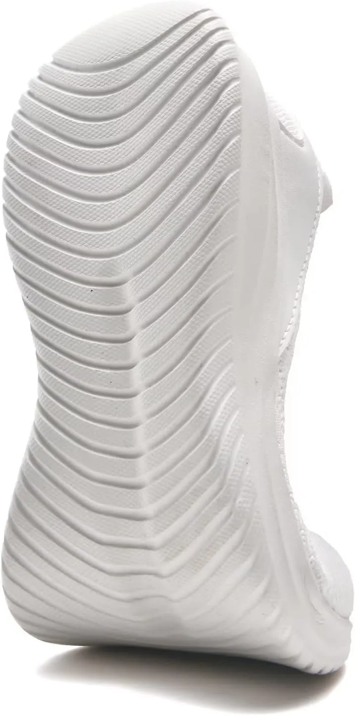 TIOSEBON Women's Walking Tennis Shoes Knit Comfortable Slip on Breathable Mesh Lightweight Sneaker