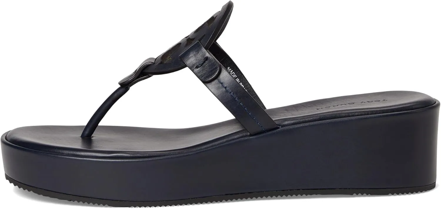 Tory Burch Women's Miller Wedge Sandals 25mm