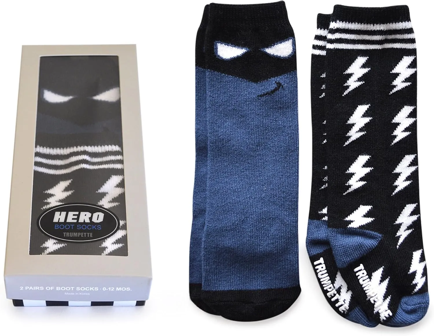 Trumpette Baby Boys' Boot Sock Set-2 Pairs