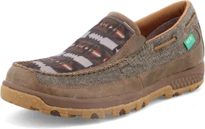 Twisted X Men's Cellstretch Casual Slip-on Leather Shoes Driving Style Loafer
