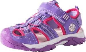 TZJS Girls Boys Sandals Kids Closed Toe Outdoor Hiking Sandal Lightweight Athletic Adjustable Straps Summer Shoes for Toddler/Little Kid
