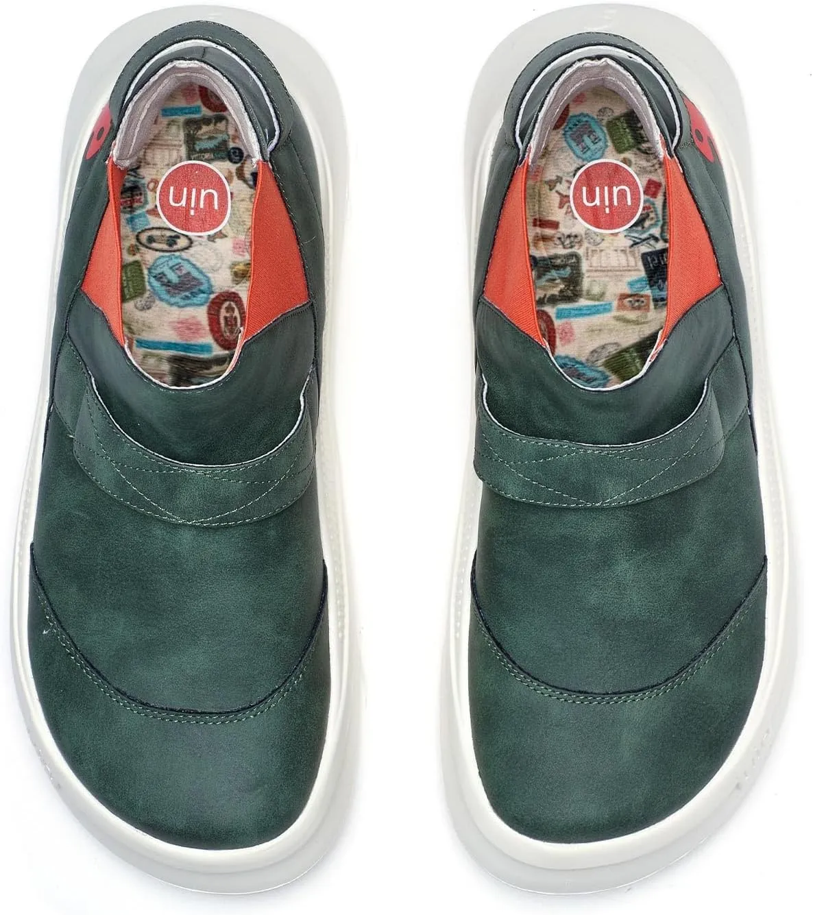 UIN Women's Platform Fashion Sneaker Comfortable Casual Art Travel Shoes Victoria