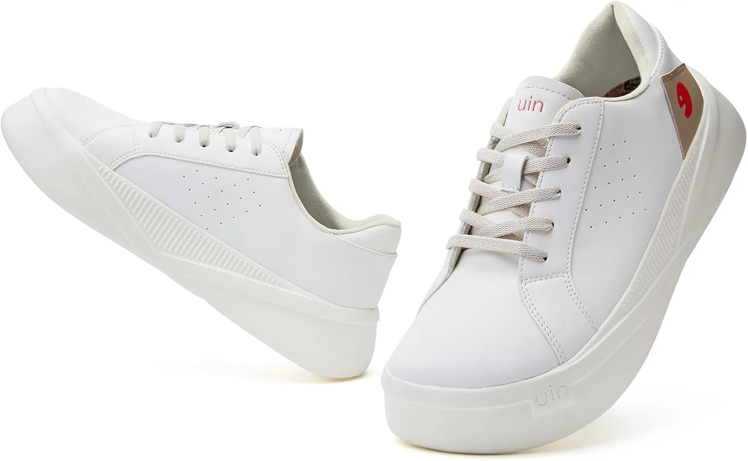 UIN Women's Platform Fashion Sneaker Comfortable Casual Art Travel Shoes Victoria