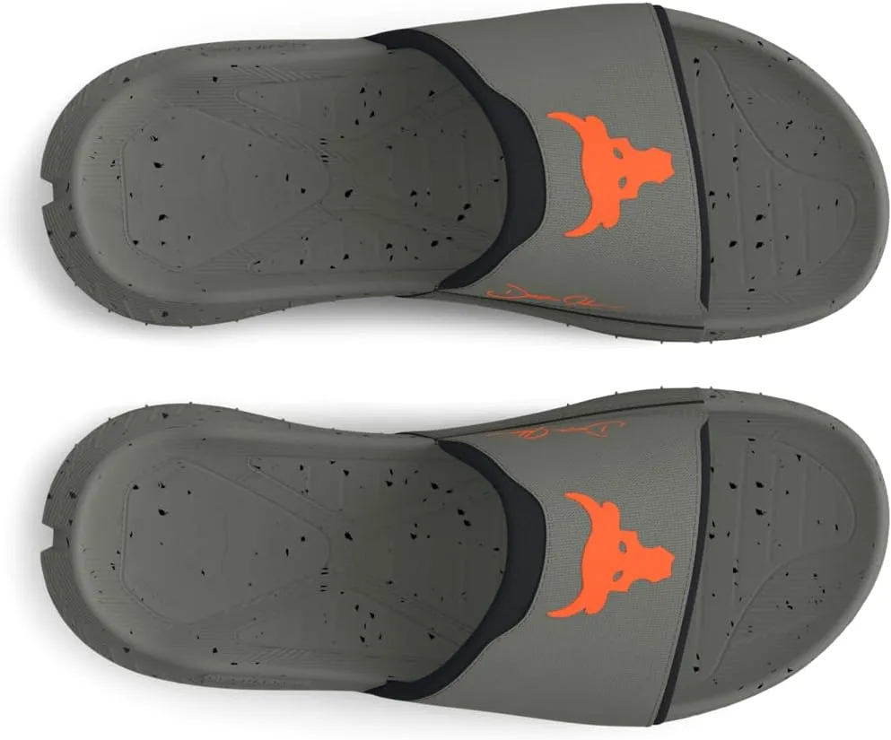 Under Armour Unisex-Adult Project Rock 3 Slides Sandal