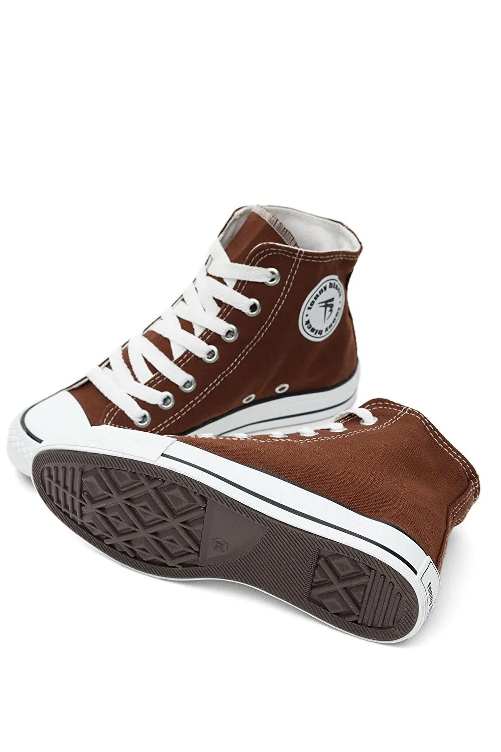 Unisex Brown Comfortable Fit Long Sneaker