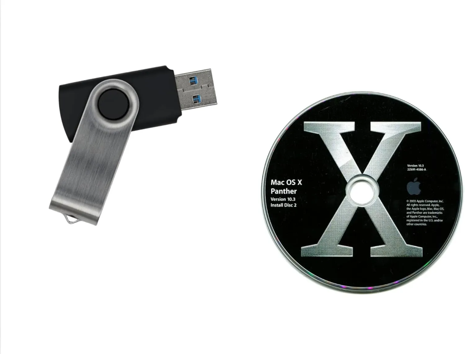 USB Boot Drive for macOS Panther (10.3) | Restore & Reinstall Vintage macOS