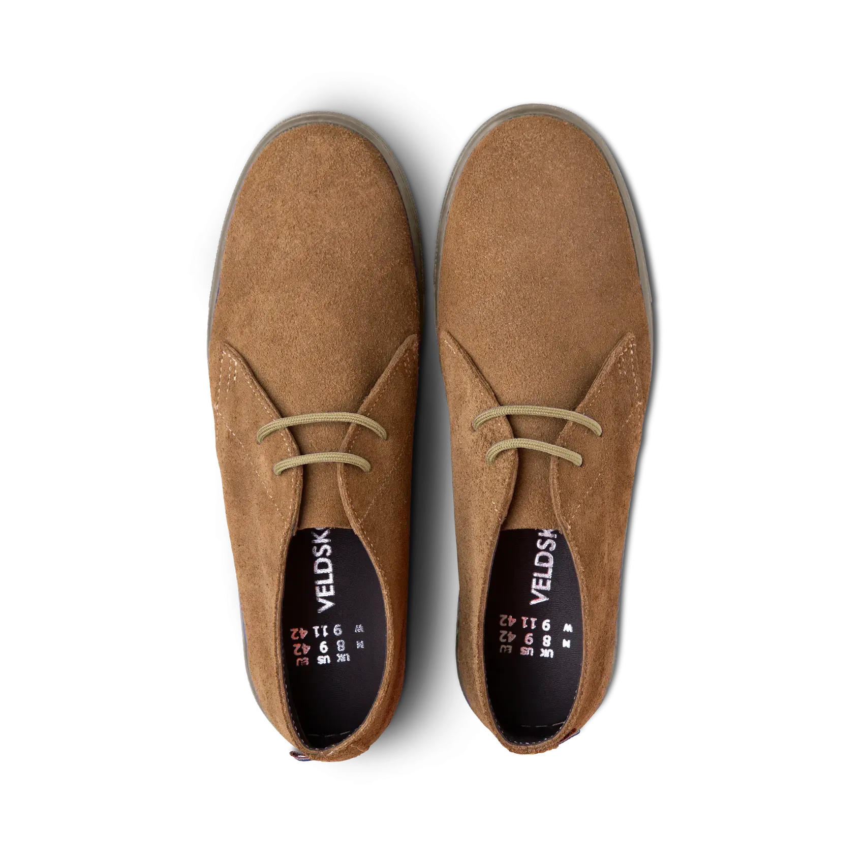 Veldskoen Gwara Gwara Sneaker (Grey Sole - Leather Shoe)