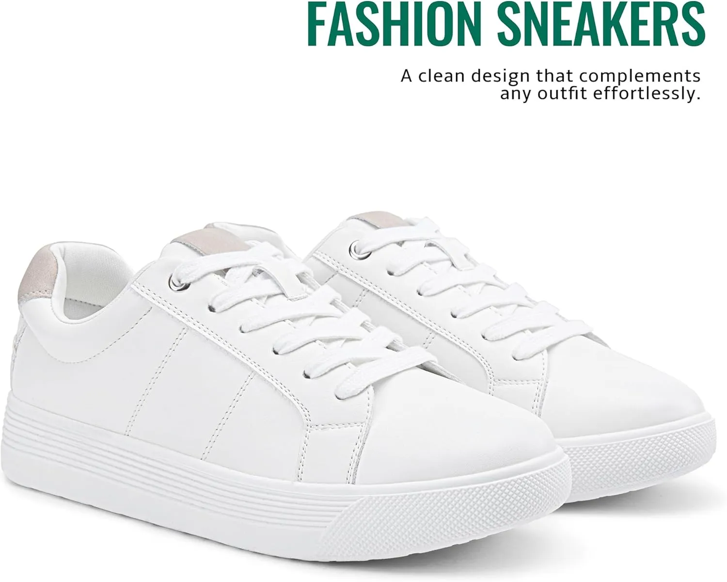 Vepose White Sneakers 8013 Casual Fashion Comfortable Classic Shoes for Walking