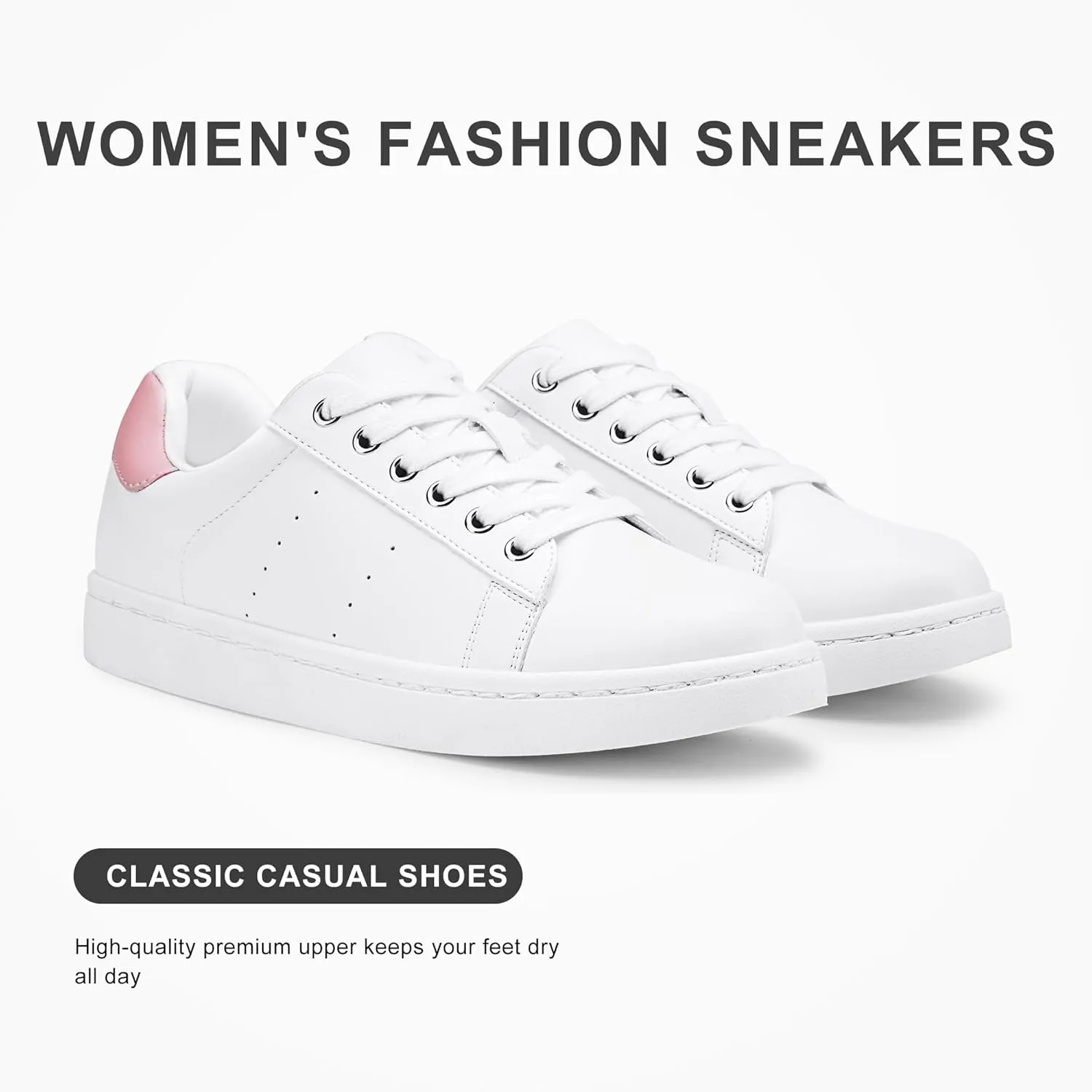 Vepose Women's Fashion Sneakers Casual Shoes Comfortable Dress Sneaker 2.0